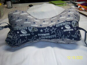 Nfl Dallas Cowboys 3 sided Dog bone neck Pillow
